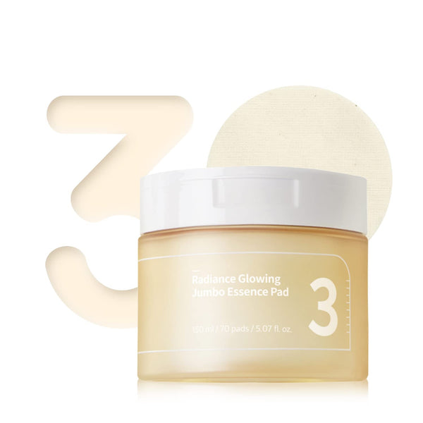 Numbuzin - No.3 Radiance Glowing Jumbo Essence Pad