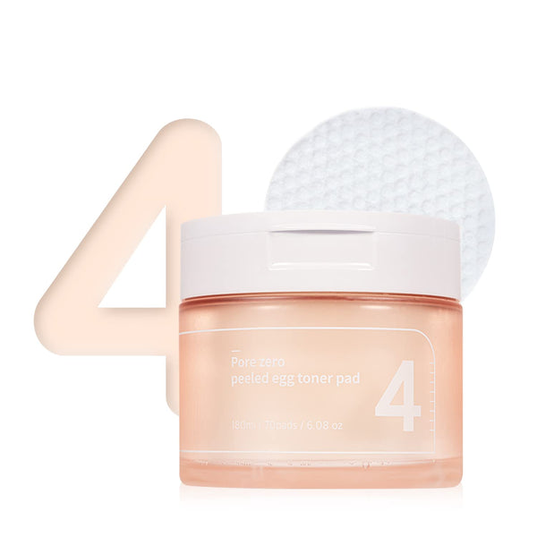 No. 4 Pore Zero Peeled Egg Toner Pad