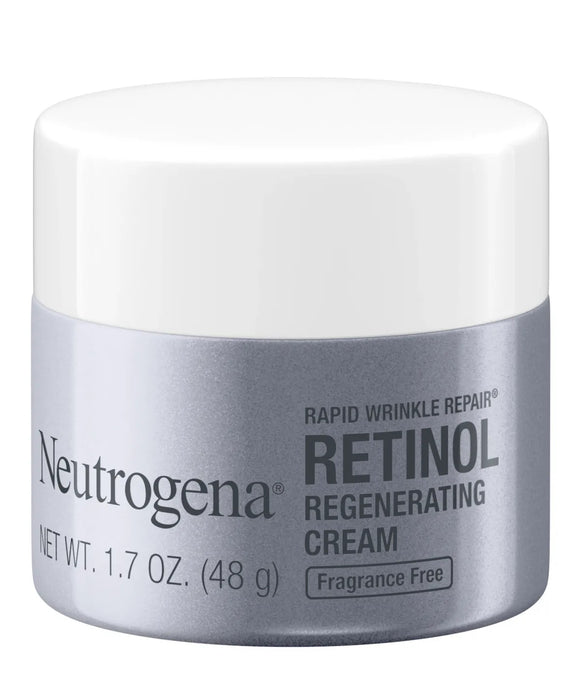 Rapid Wrinkle Repair Regenerating Retinol Cream, Fragrance-Free + Hyaluronic Acid