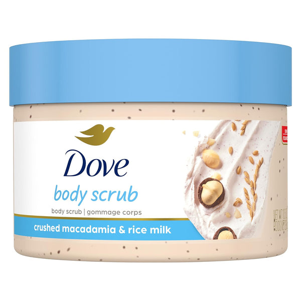 Crushed Macadamia & Rice Milk Moderate Exfoliating Body Scrub