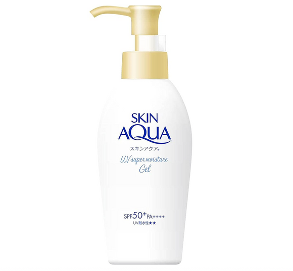 Skin Aqua Sunscreen Super Moisture Gel Pump SPF50+ PA++++