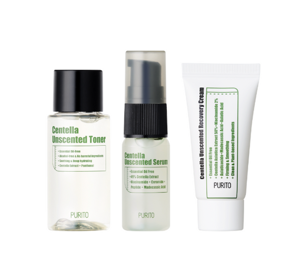 Centella Unscented Mini Kit