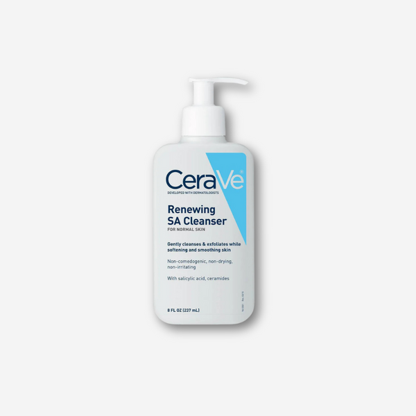 CeraVe Renewing Face Wash for Normal Skin with Salicylic Acid