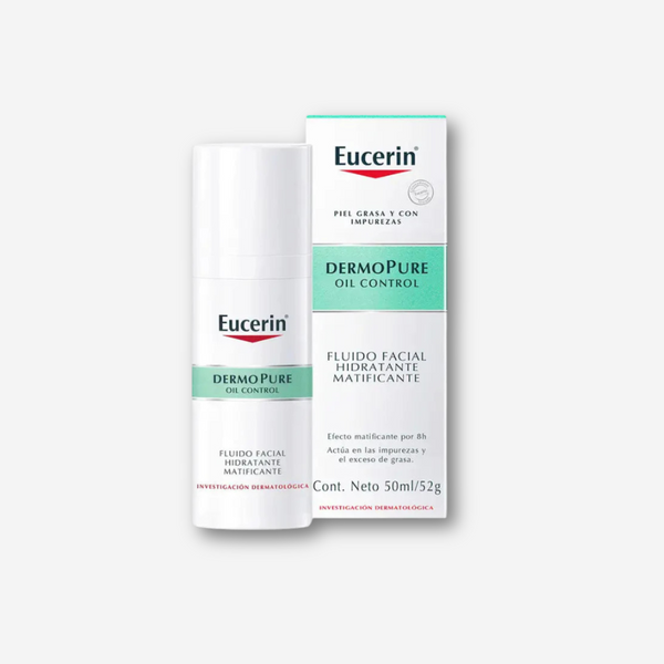 Eucerin Dermopure Fluido Facial Hidratante Matificante