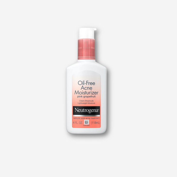 Non-Comedogenic Oil-Free Pink Grapefruit Acne Face Moisturizer with Salicylic Acid