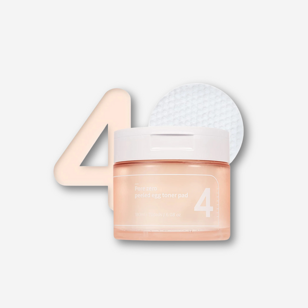 No. 4 Pore Zero Peeled Egg Toner Pad