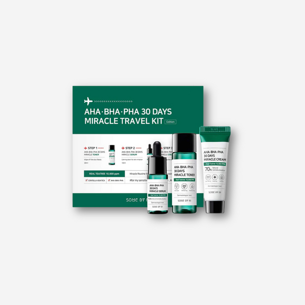 AHA, BHA, PHA 30 Days Miracle Travel Kit