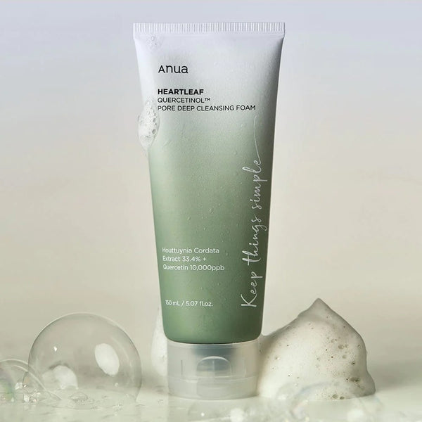 HEARTLEAF QUERCETINOL PORE DEEP CLEANSING FOAM