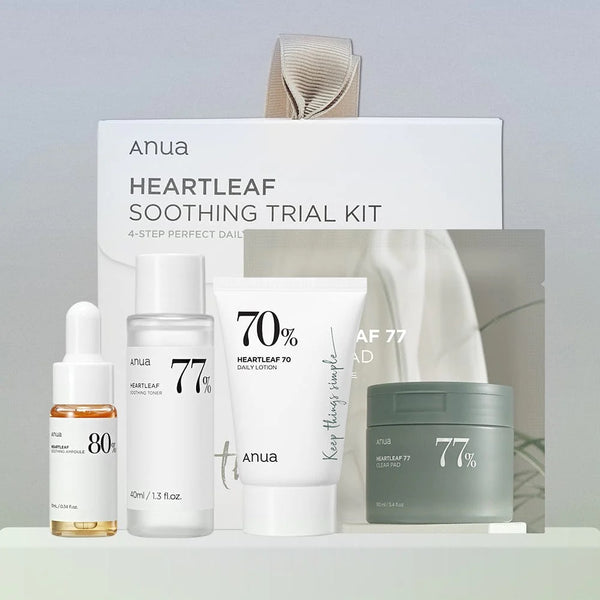 HEARTLEAF SOOTHING TRIAL KIT (4 ITEMS)