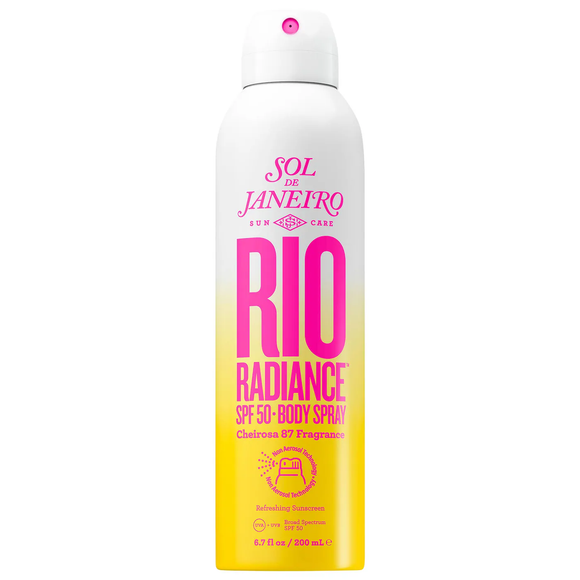 Rio Radiance SPF 50 Body Spray Sunscreen with Niacinamide