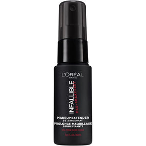 L'Oreal Paris Infallible Pro-Spray and Set Make-Up Oil-Free Setting Spray, 1 fl oz