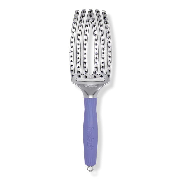 Medium Vented Paddle Fingerbrush Combo