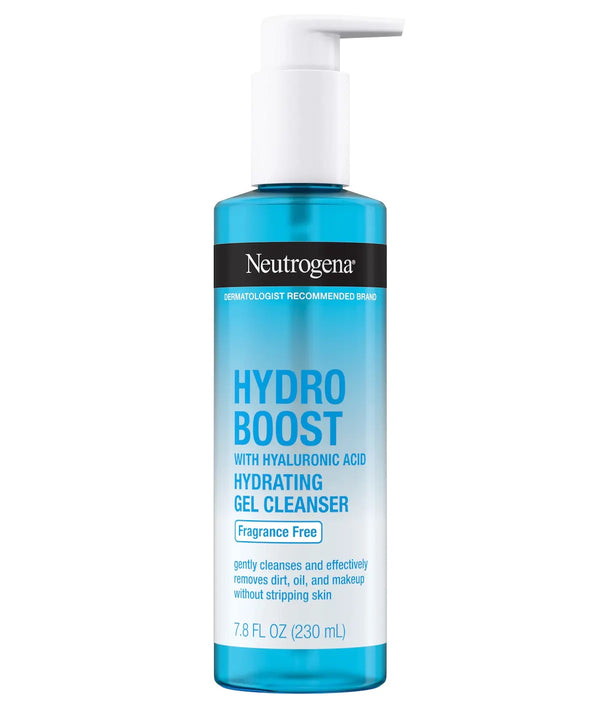 Hydro Boost Hydrating Cleansing Gel with Hyaluronic Acid, Fragrance Free