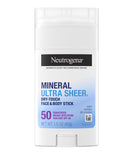 Ultra Sheer Face & Body Mineral Sunscreen Stick Broad Spectrum SPF 50