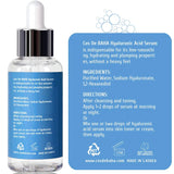 Pure Hyaluronic Acid 1% Powder Solution Serum 10000ppm 60ml