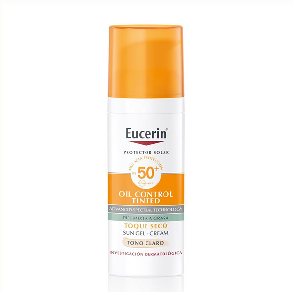 Eucerin Sun Oil Control Tono Claro FPS50+ 50ml