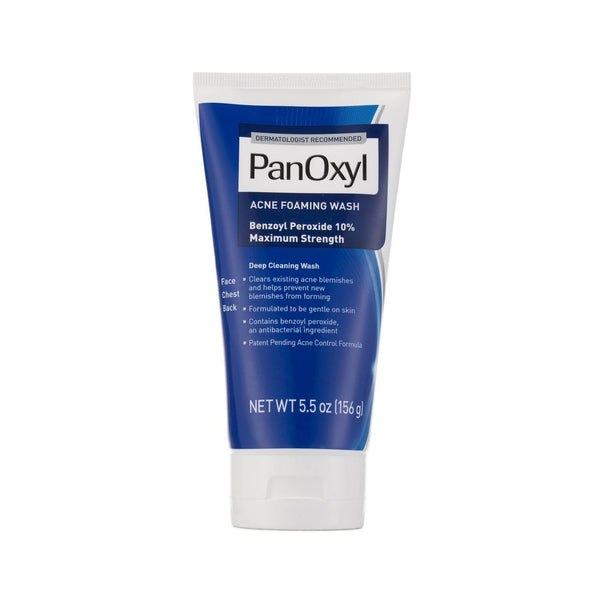 PanOxyl Maximum Strength Antimicrobial Acne Foaming Wash for Face