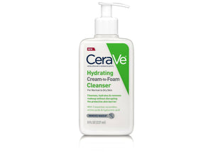 CeraVe Hydrating Cream-to-Foam Cleanser