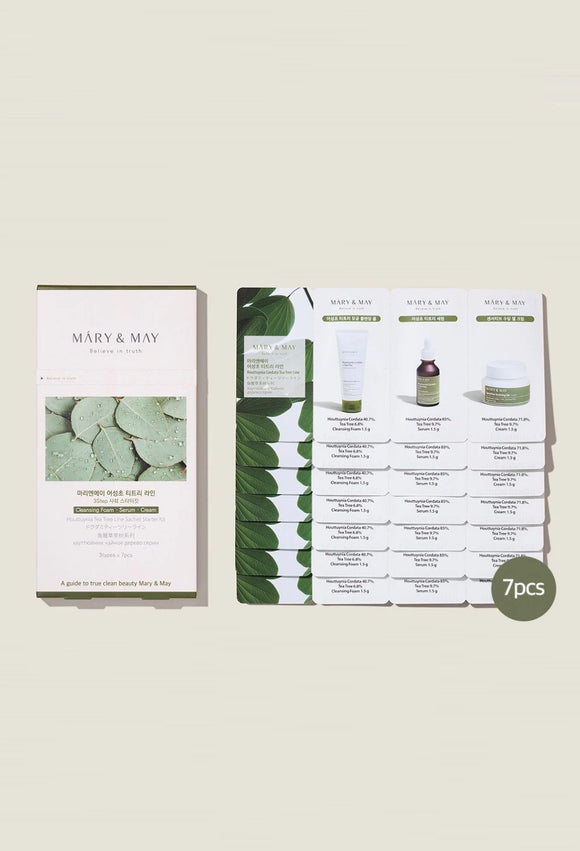 Houttuynia Tea Tree Line 3 Step Sachet Starter Kit (7ea)