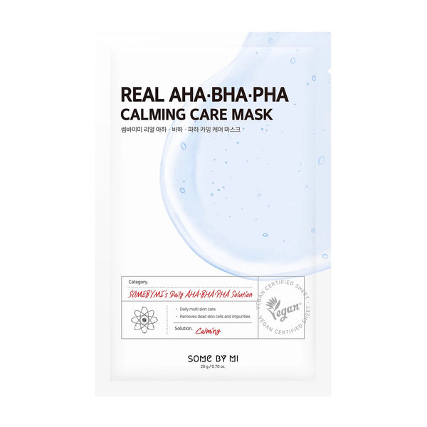 Real AHA BHA PHA Calming Care Mask 1ea