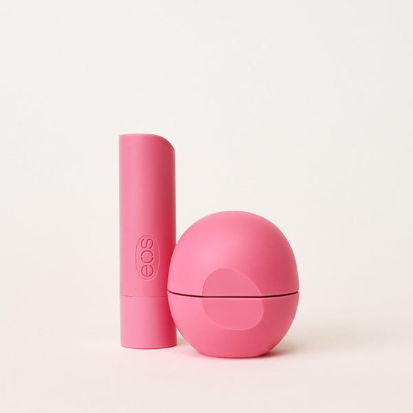 strawberry sorbet stick and sphere lip balm